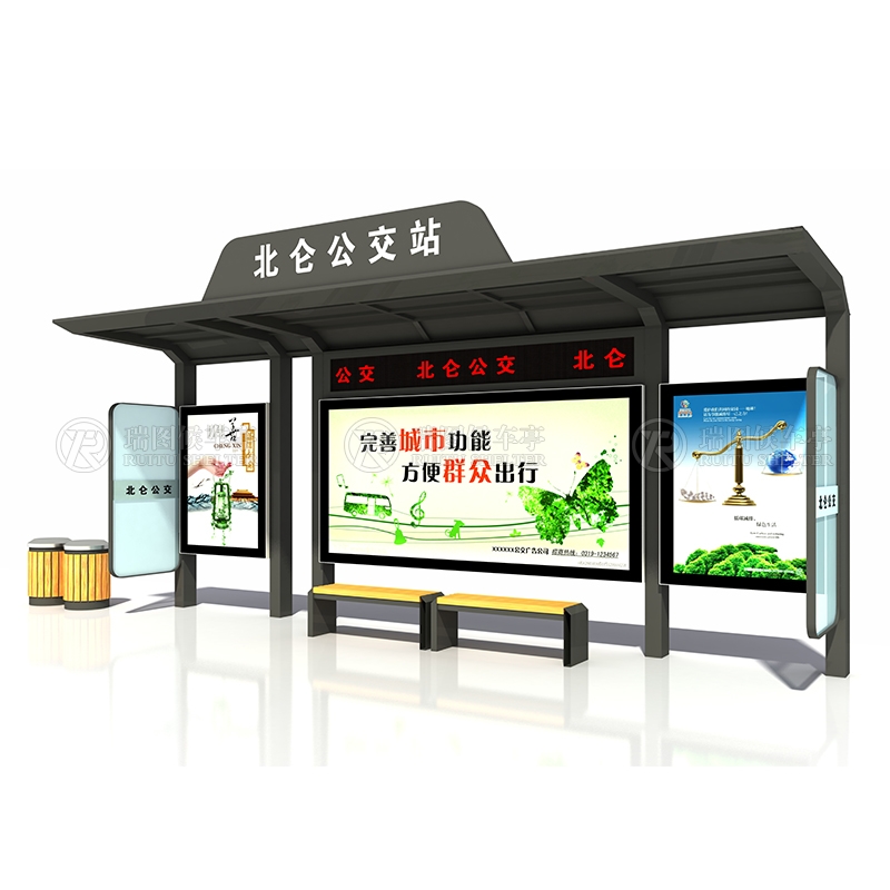 候車(chē)亭站臺(tái)功能定制，打造人性化公共交通空間